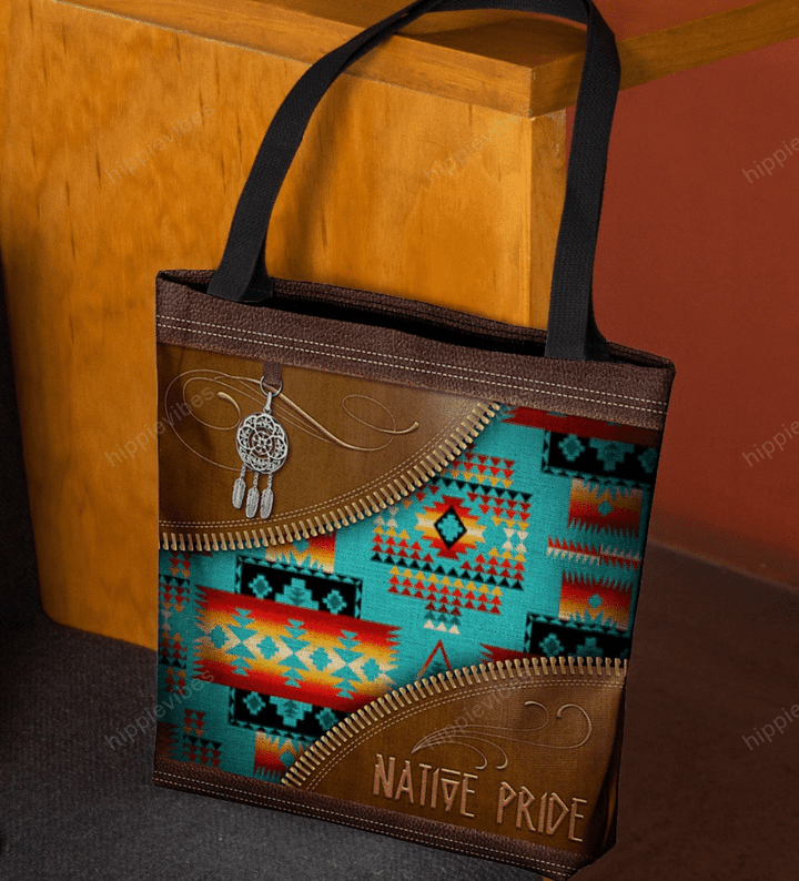 Native American Pattern Tote Bag