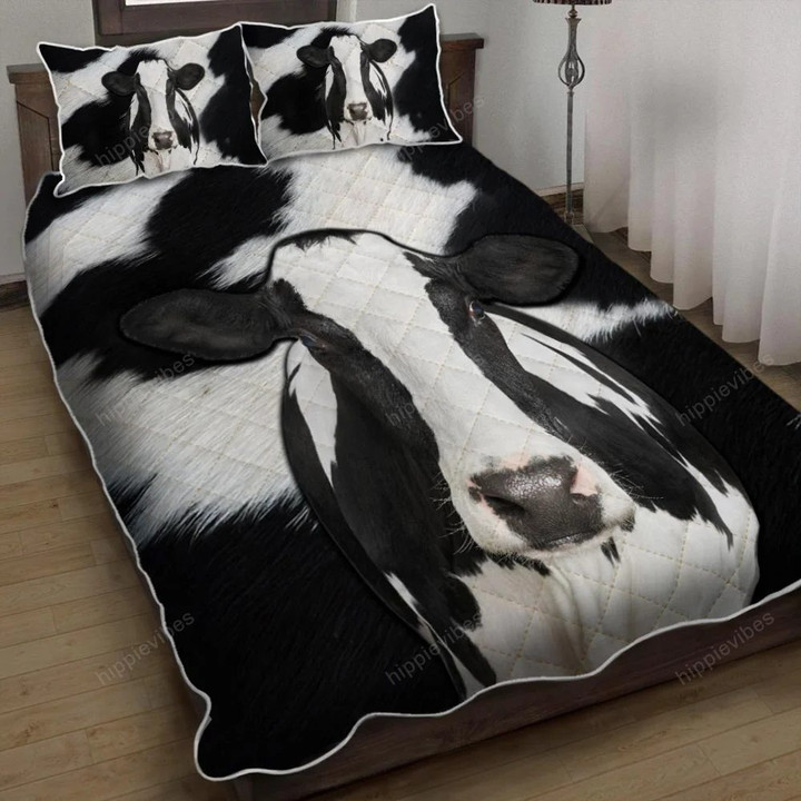 Dairy Cattle Quilt Bed Set