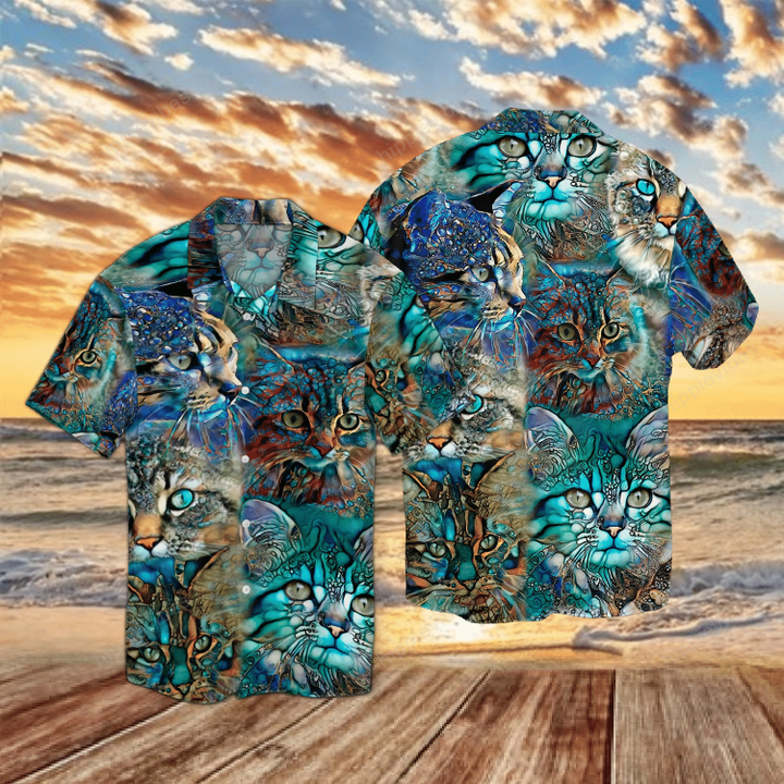 Mystery Cats Hawaii Shirt