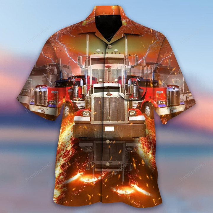 Best Of The Best Trucker Hawaiian Shirt - RE