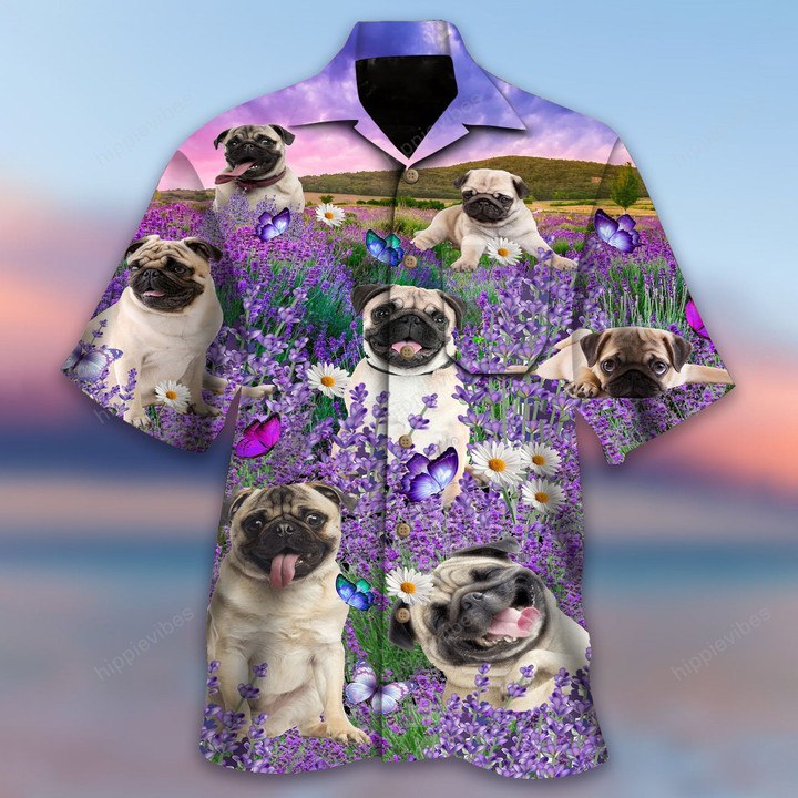 Everyday Is A Pug Day Hawaiian Shirt - RE