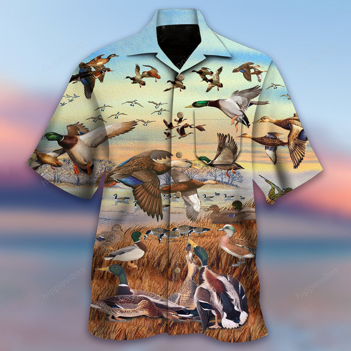 Duck Duck Goose Hawaiian Shirt - RE