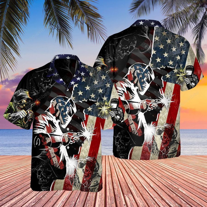 Welder American Hawaiian Shirt