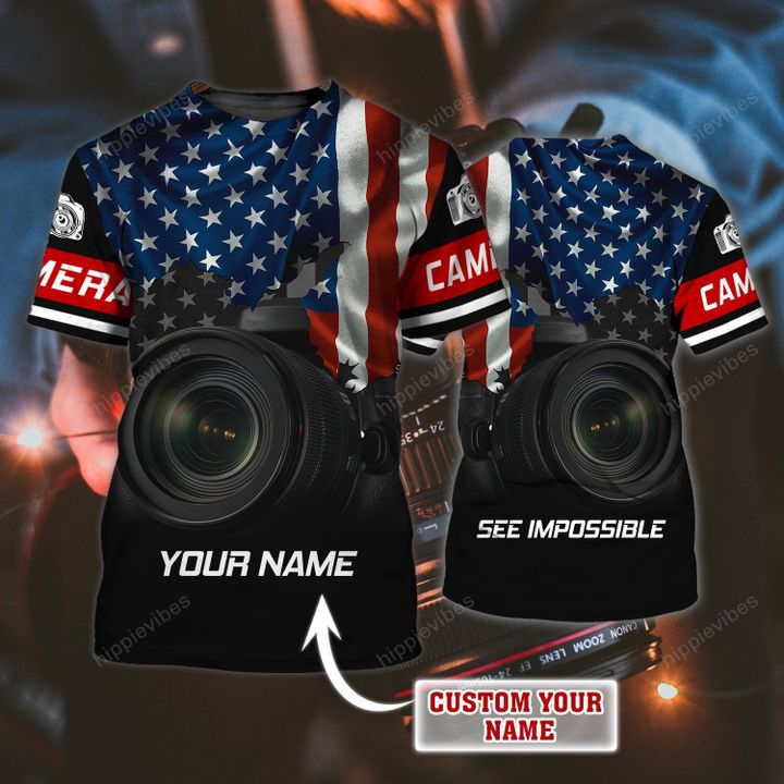 American Cameraman Custom T-shirt