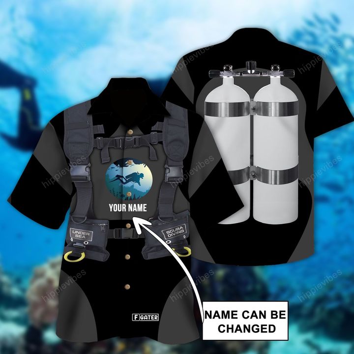 Diving Shirt - Dive In Your Own Style Scuba Diving Custom Hawaiian Shirt RE
