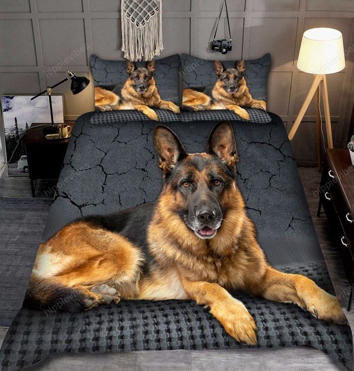 German Shepherd 3D All Over Printed Bedding Set