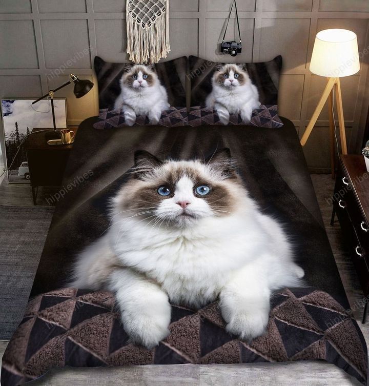Ragdoll Cat V1 3D All Over Printed Bedding Set