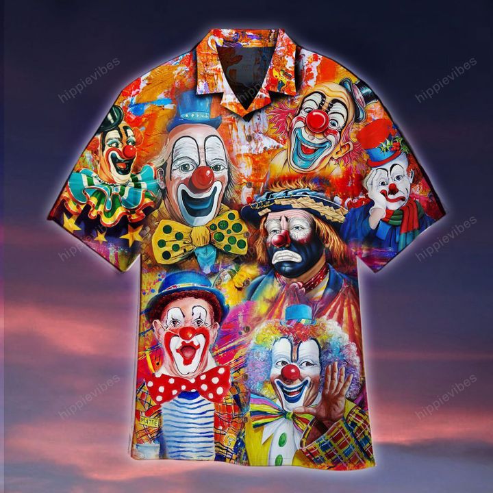 Clown Lovers Hawaiian Shirt