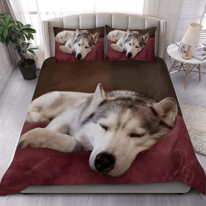 Husky Sleeping Bedding Set