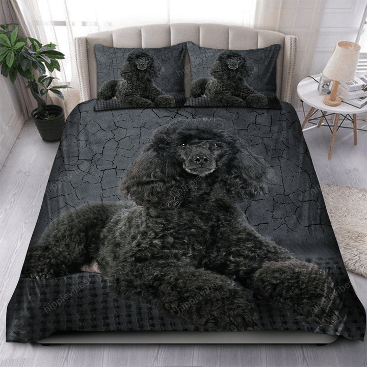 Poodle Over Printed Bedding Set RE