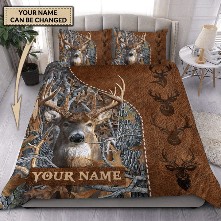 Deer Hunting 3D All Over Printed Custom Bedding Set