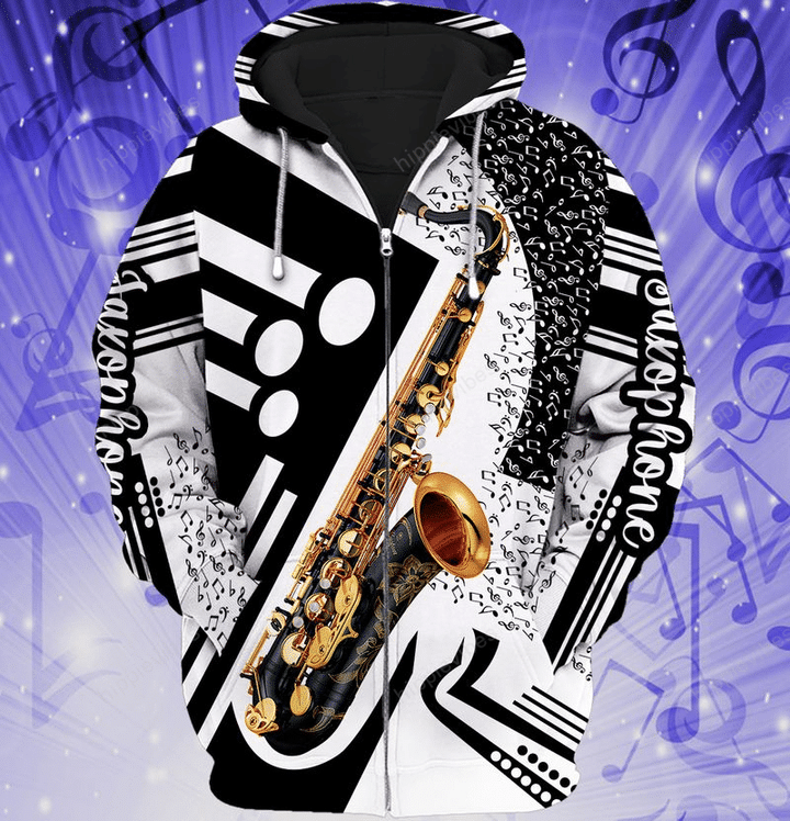 Saxophone V1 3D All Over Printed Shirts
