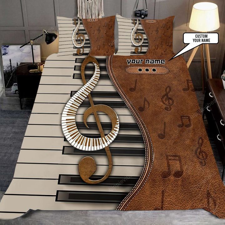 Piano 3D All Over Printed Custom Bedding Set RE