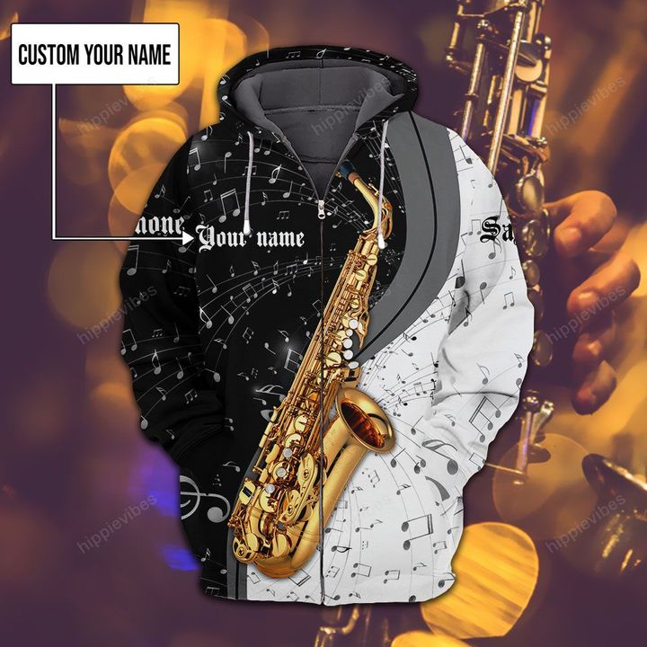 Saxophone V2 3D All Over Printed Custom Shirts RE