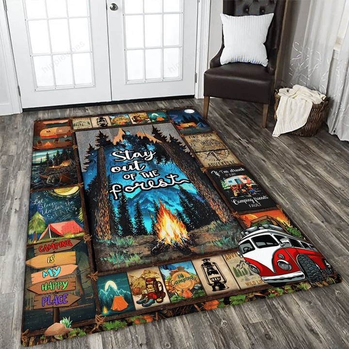 Camping Rug Stay Out Of The Forest
