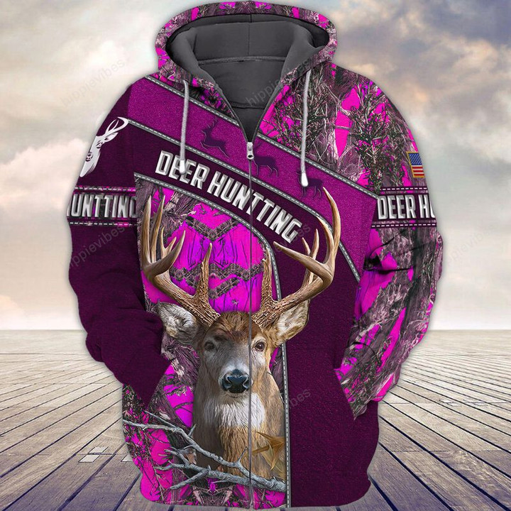 Deer Hunting V38 3D All Over Printed Shirts