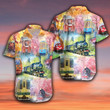 Take A Train Pink Unisex Hawaiian Shirts - 1