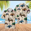 Amazing Route US 66 Jeep Vintage Unisex Hawaiian Shirts - 1
