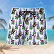 Texas Bull Riding Unisex Hawaiian Shirts - Beach Shorts - 2
