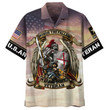Honor The Fallen US Army Veteran And Knight Templar Unisex Hawaiian Shirts - 1