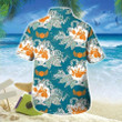 Hawaiian Aloha Shirts Bowling Art Blue - 2