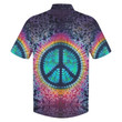 Peace Peaceful hippie Aloha Hawaiian Shirts V - 2