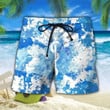 Paramedic Here To Save Your As Not Kiss It Blue Watercolor Unisex Hawaiian Shirts - Beach Shorts - 2