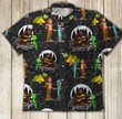 Alien And Bigfoot Go Camping Unisex Hawaiian Shirts for camper KV - 1