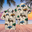 Amazing Route US 66 Jeep Vintage Unisex Hawaiian Shirts - 2