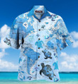 World Map Sea Turtles Hawaiian Shirt  Unisex  Adult  HW1646 - 2