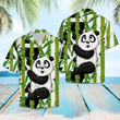 Panda Bamboo Hawaiian Shirt  Unisex  Adult  HW1605 - 1