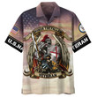 Honor The Fallen US Navy Veteran And Knight Templar Hawaiian Shirt  Unisex  Adult  HW4294 - 1