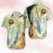 Happy Easter Sunday Jesus Is Risen Christians Hawaiian Shirt  Unisex  Adult  HW3642 - 1
