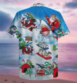 Christmas Shark Hawaiian Shirt  Unisex  Adult  HW2009 - 2