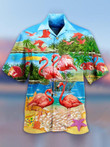Tropical Flamingo Hawaiian Shirt  Unisex  Adult  HW2372 - 1
