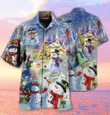 Snowman Hawaiian Shirt  Unisex  Adult  HW1662 - 1