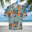 Wolf Tropical Hawaiian Shirt  Unisex  Adult  HW5580 - 1