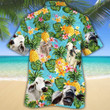 Men Brahman Hawaii Shirt Brahman Cattle Shirt Green Brahman Cattle Lovers Pineapple Hawaiian Shirt - 2