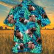 Shorthorn Cattle Lovers Hawaiian Shirt - 2