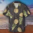Pineapple Hawaiian Shirt Pineapple Hawaiian Button Up Shirt Mens Womens - 1