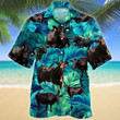 Men Black Angus Hawaii Shirt Cattle Shirt Green BLACK ANGUS CATTLE LOVERS HAWAIIAN SHIRT 348893 - 1