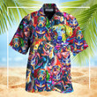 Dachshund Hippie Hawaiian Shirt - 1