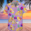 Taco Bell Hawaiian Shirt Pineapple Hibiscus Tropical Print Aloha Shirt Gift For Men - 1