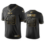 NFL 100 Tremaine Edmunds Buffalo Bills Black Golden Edition Vapor Untouchable Limited Jersey Mens NFL Jersey - 1
