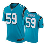 Carolina Panthers 59 Luke Kuechly Nike color rush Blue Jersey NFL Jersey - 1