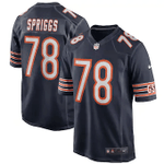 Jason Spriggs Chicago Bears Nike Game Player Jersey Navy NFL Jersey - 1