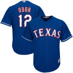 Rougned Odor Texas Rangers Majestic Alternate Official Cool Base Replica Player Jersey Royal MLB Jersey - 1