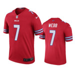 Buffalo Bills Davis Webb Red Color Rush Legend Jersey NFL Jersey - 1