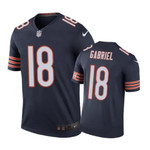 Chicago Bears 18 Taylor Gabriel Nike color rush Navy Jersey NFL Jersey - 1