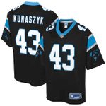 Jordan Kunaszyk Carolina Panthers NFL Pro Line Player Jersey Black NFL Jersey - 1